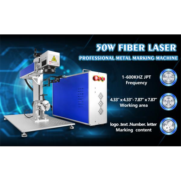 Portable Small Fiber Laser 20w 30w 50w 100w Max Raycus JPT CNC Desktop Color Fiber Laser Marking Machine Price for Metal