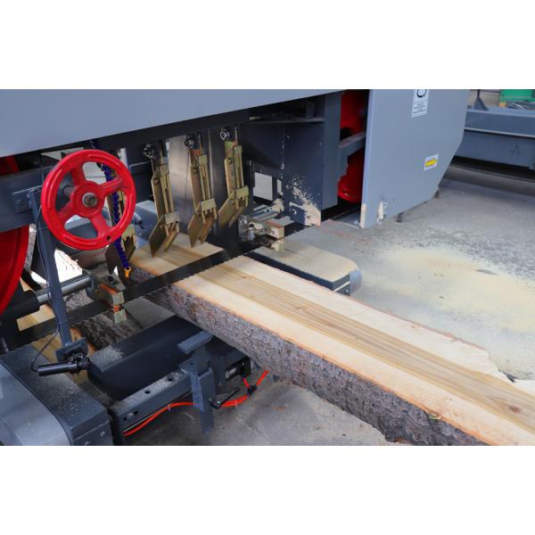 Portable Automatic Sawmill Machine Horizontal Band Sawmill For Hardwood Logs Cutting