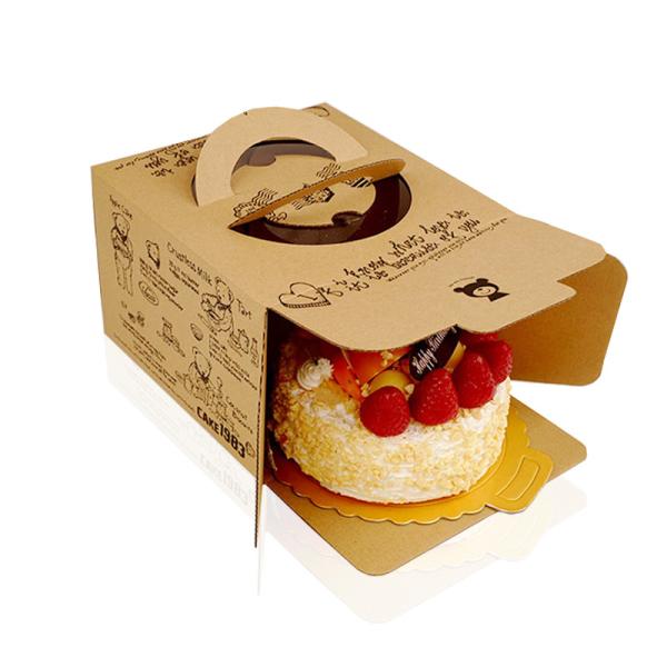 Custom Food CupCake Packaging Lunch Cardboard Craft Kraft PaPer Corrugated Mailer Boxes