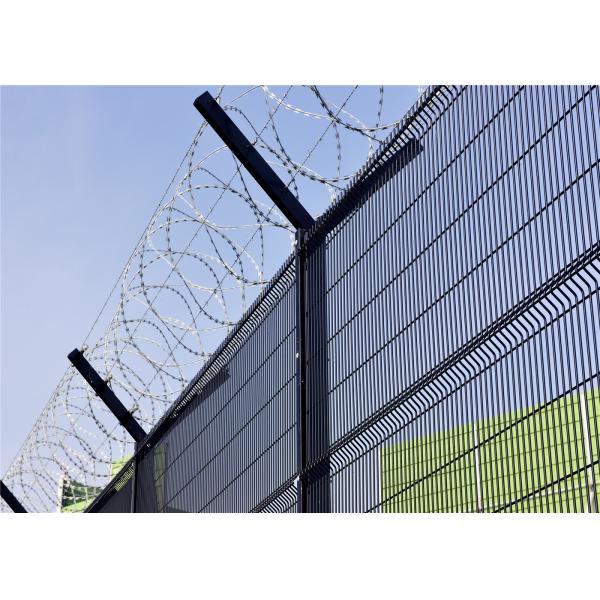 Serried Horizontal Wire Fence