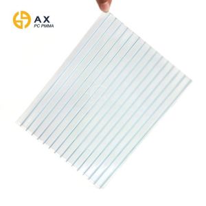 China SGS Greenhouse 8mm Clear Polycarbonate Twinwall Roofing Sheet on sale