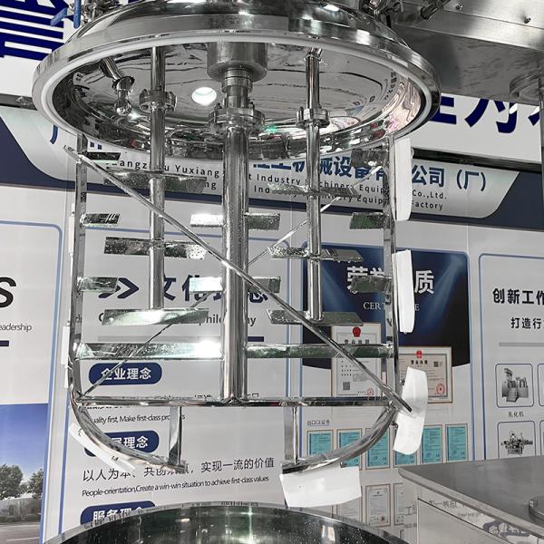 Gel Cream Lotion Ointment vacuum homogenizer Emulsifying Mixer Making machine