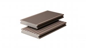 China 2.2M Solid Composite Decking Profiles 140 X 25MM Wpc Plastic Wood on sale