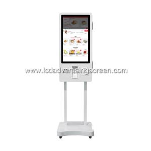 Buy cheap Restaurant Self Service LCD Capacitive Touch Screen Kiosk 1920x1080 product