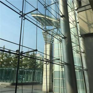 Buy cheap Structural Glazing Point Supported Glass Curtain Wall Spider Glass Curtain Wall System product