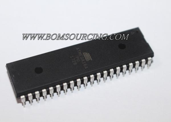 Quality ATMEGA16A-PU 8 Bit Programmable IC Chip With 16K Bytes Microchip Technology for sale