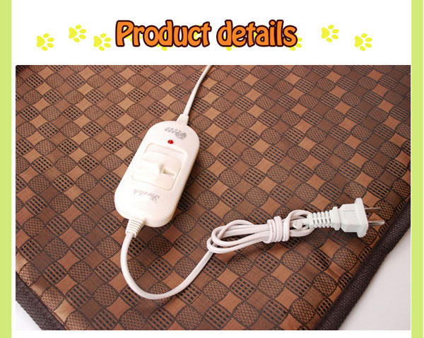 220V heated blanket for dogs Heated Pad For Pets China Factory Sale Dog Heated Pad