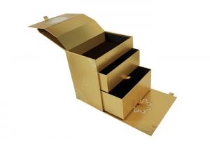 Buy cheap CMYK Kraft Paper Drawer Box , FSC Custom Slide Box Packaging product