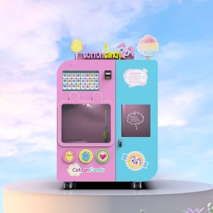 Buy cheap 1750mm Candy Floss Vending Machine GPS product