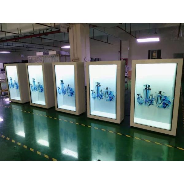 55in 400nits Transparent LCD Advertising Player 200W