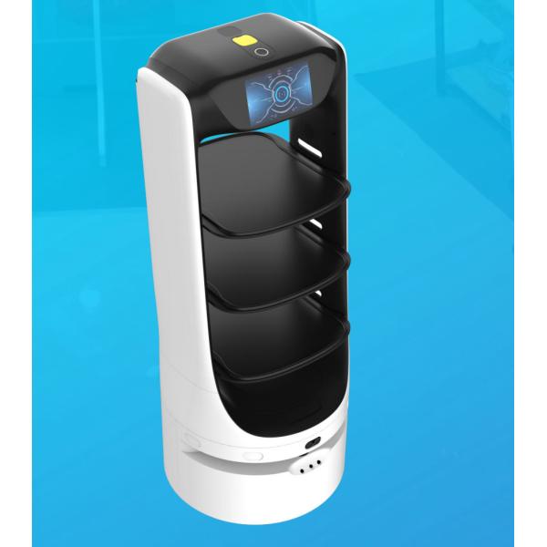 AGV Autonomous Mobile Robot Navigation 4G Autonomous Food dishes Delivery robot