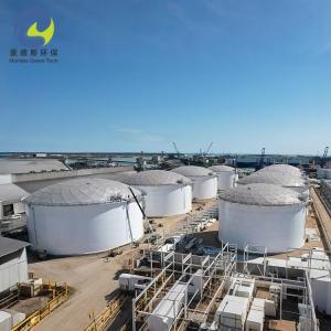 Buy cheap Aluminum Geodesic Dome Roof for Oil Tank product