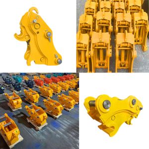 Buy cheap Reinforced Excavator Manual Quick Coupler Q345B Q35B Material product