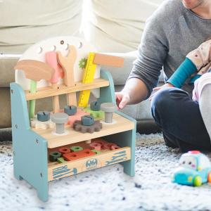 Buy cheap Parent Child InteractiveWooden Workbench Tools For Intelligence Development product