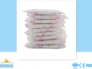 China Private Label Ladies Sanitary Napkins , Carefree Sanitary Pads With Negative Ion on sale
