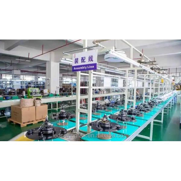 Led Ceiling Fan Fancy High Airflow 5 White ABS Blades Ceiling Fan with Led Light