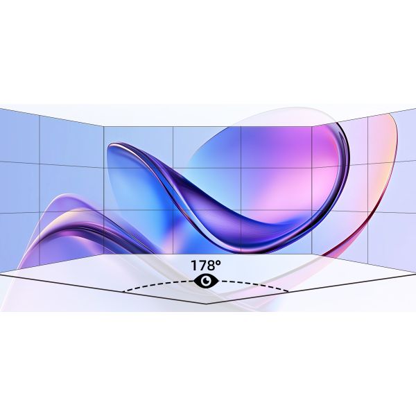 55" Video Wall LCD Splicing Screen 1.7mm Thin Bezel 6500K