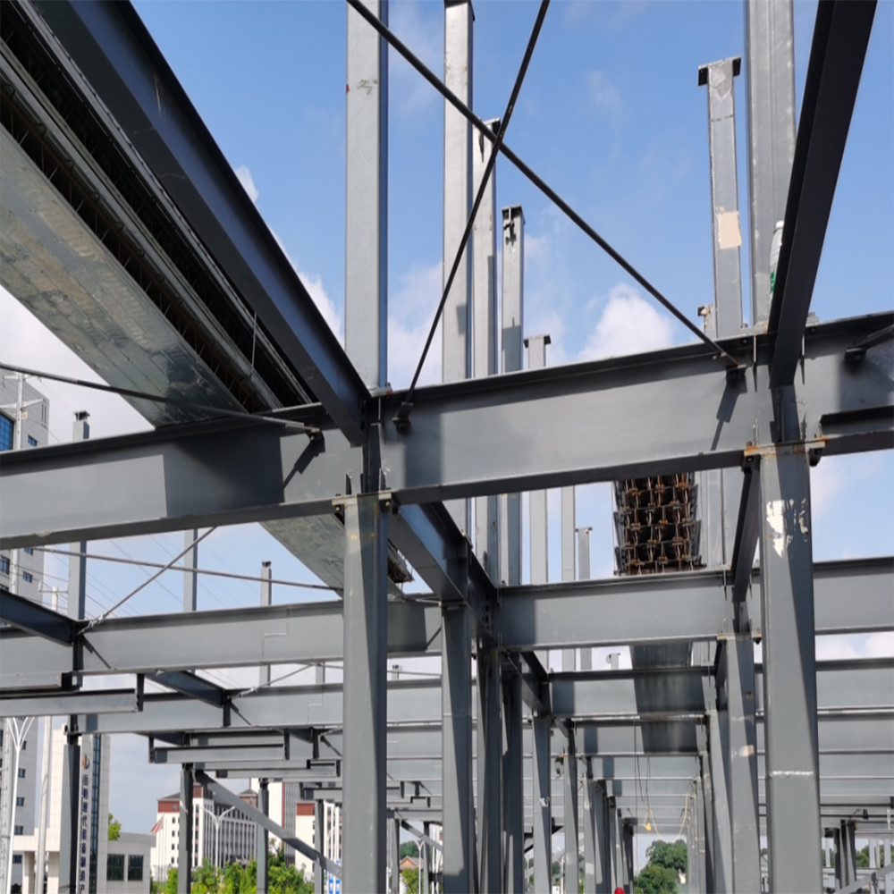 Q235 Q235B Q345 S355 Steel Structure Poultry House / Steel Frame Chicken Coop With Insulated Panels