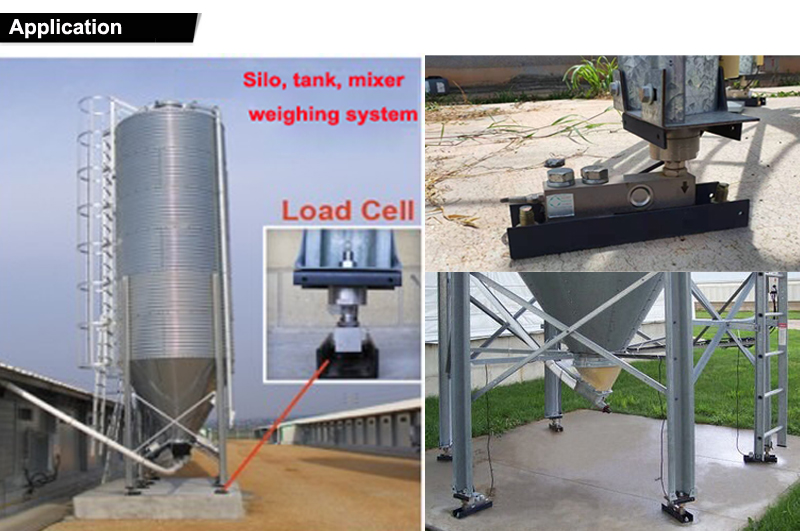 SC8320M load cell 05 ton to 5 ton 10 tons silo load cell for weighing module shear beam
