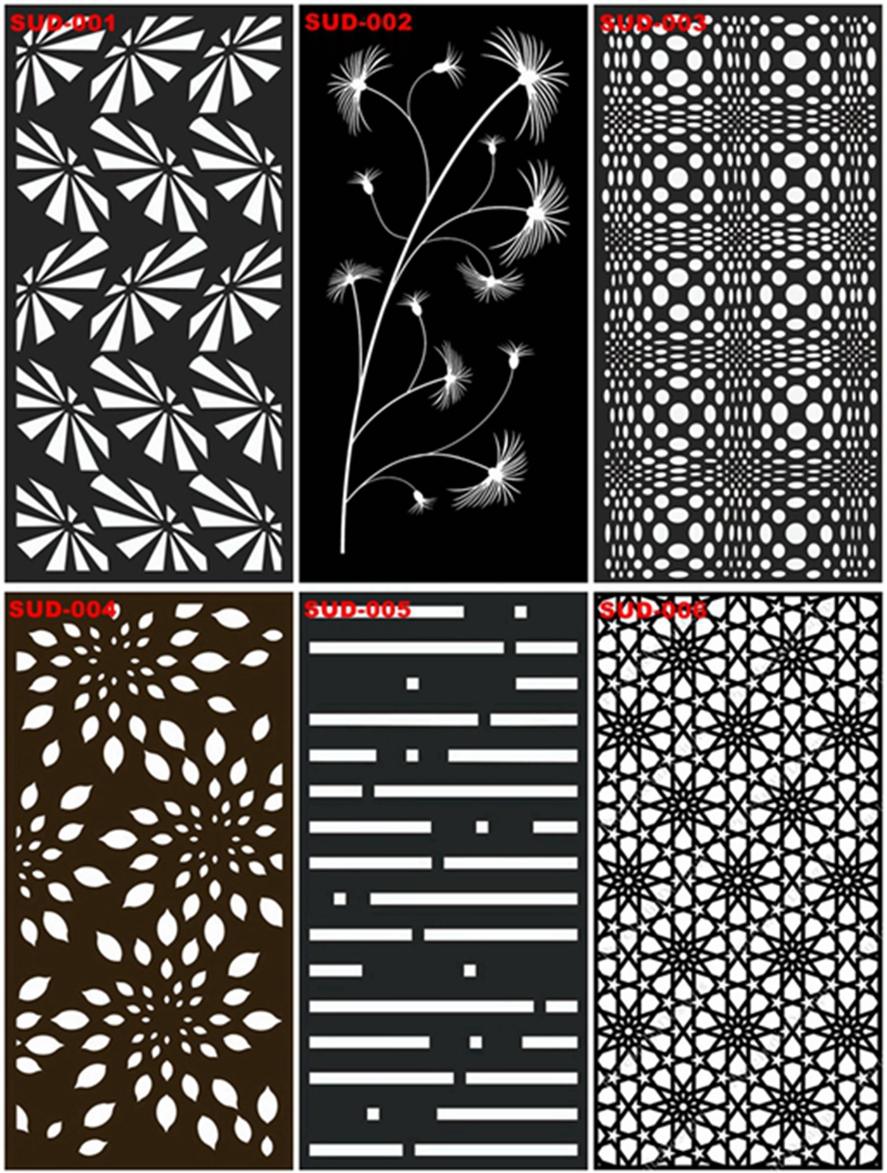 SUDALU Fashion Design Aluminum Perforated Panel For Building Facade Cladding Wall Aluminum Curvel Cut Panel
