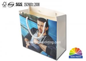 Buy cheap Custom Printing Matt Lamination Fashion Art Paper Portable Shopping Bags product