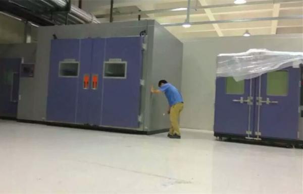 Stainless Steel Plate Walk-In Environmental Testing Chambers for PV Module