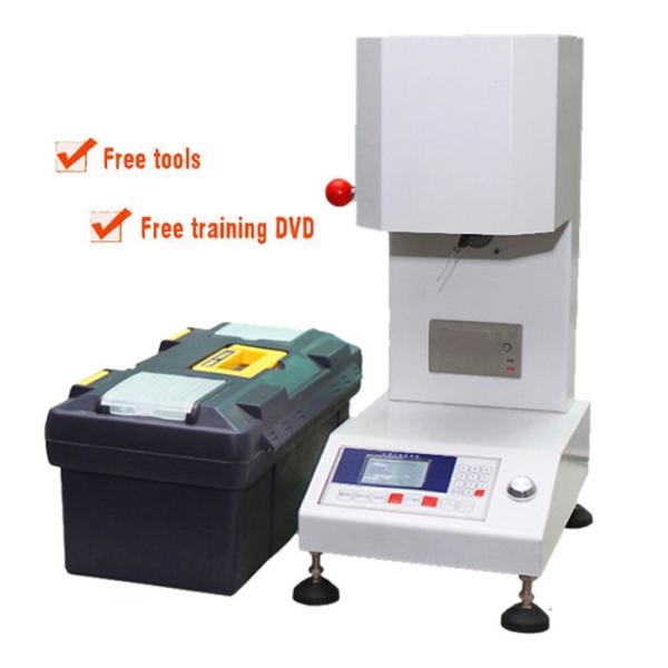 Plastic and Rubber Melt Flow Index Tester , Melt Flow Test Equipment 220V