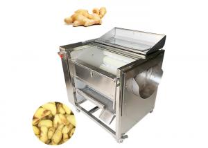 China 500KG/H Fruit And Vegetable Peeler Machine Ginger Potato Washer on sale