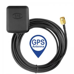 Buy cheap Waterproof Active gnss gps car navigation antennas PCB 1575.42Mhz SMA Connectors RG174 Wire car gps antenna product