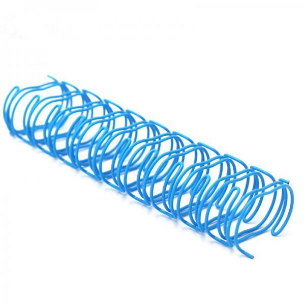 Quality Nylon Coating Double Wire Binding , Steel Spools Hardback Wire Binding for sale