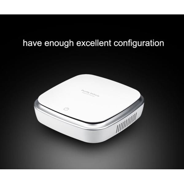 HOMEFISH ABS Hepa Filter Car Air Purifier DC5V With Led Light