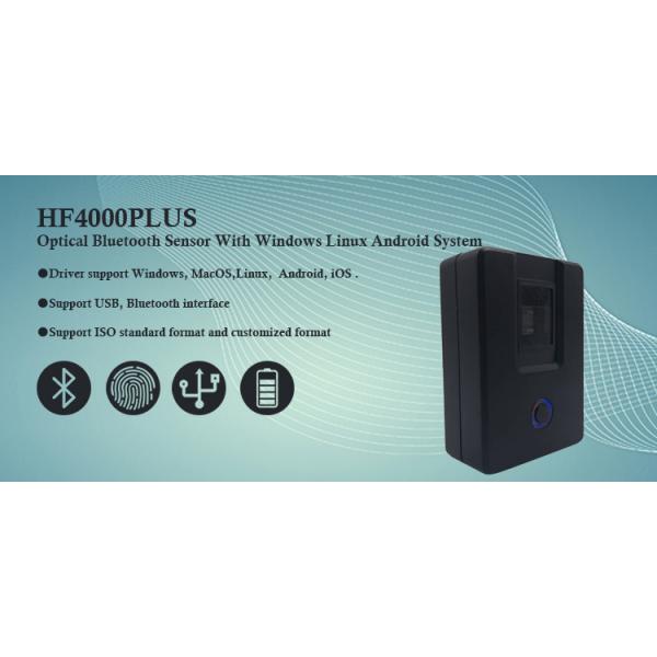 HF4000plus Portable Android Micro USB Bluetooth Wireless Fingerprint Reader For Occasions With Cost-Effective Require