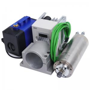 China 24000RPM High Frequency Motor Drive YFK 1.5kw Water Cooled Spindle Set for CNC Router on sale