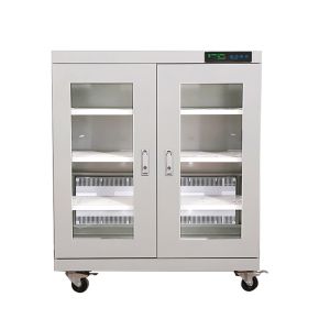 LCD Touch Screen Electronic Dry Cabinet Temperature And Humidity Control