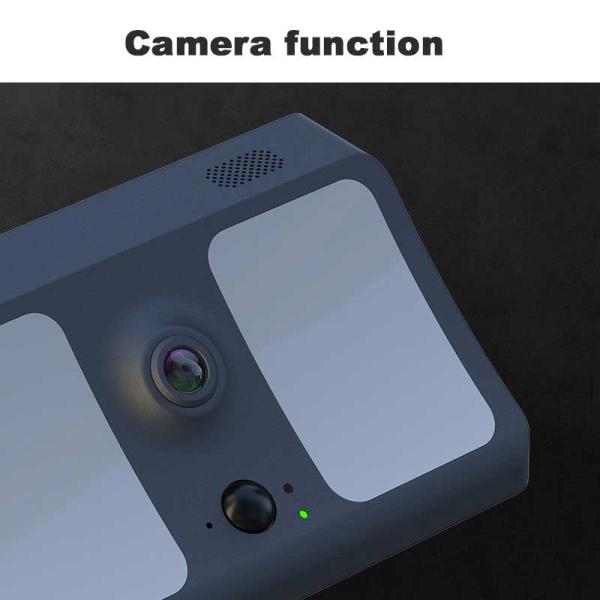 Mobile Phone Control CCTV Solar LED Street Light Cameras
