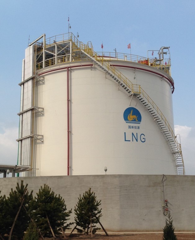 Buy cheap Cryogenic Engineering LNG Liquefaction Plant Single Containment Tank product
