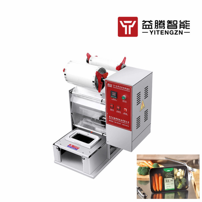 Buy cheap Stainless Steel Semi Automatic Tray Sealing Machine With ISO9001 product