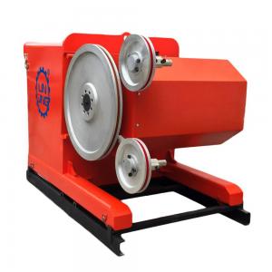 Buy cheap Professional Wire Saw Machine for Quarrying Granite Marble Basalt Cutting 35KW/55KW/75KW product