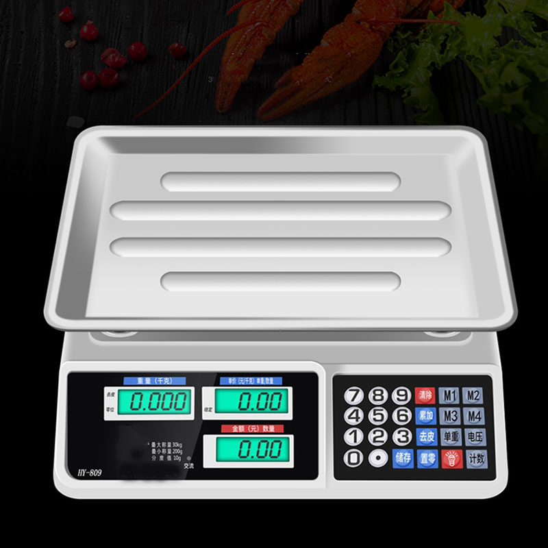 30kg/40kg Capacity KRC Digital Commercial Gram Balance Scale 2025 Model with Customized Support and OEM Support