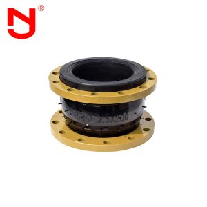 DN125 Single Sphere Rubber Expansion Joint EPDM Rubber Compensator