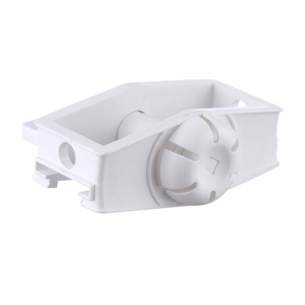 PP 8mm Wire 24mm Tape Inline Tensioner Impact Resistant Electric Fence Insulators with white color