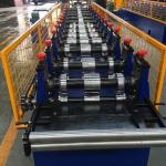10m/Min Galvanized Steel Rain Catcher Gutter Downspout Machine