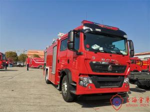 Buy cheap 8000 Litre Manual Gear Water Foam Fire Fighting Engines With Huge Extinguishant product