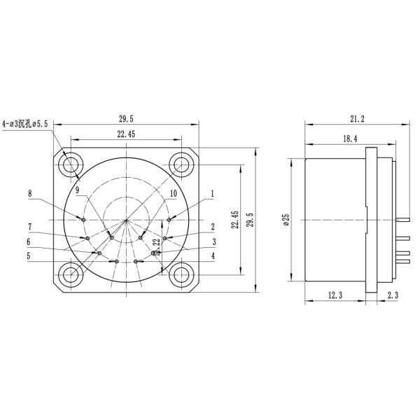 High temperature and vibration resistance quartz flexible acceleration sensor KSJB4 is used in bridge engineering