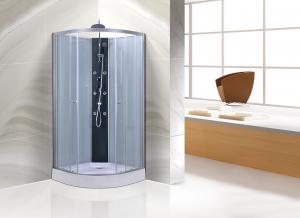 Silver 900X900 Quadrant Shower Enclosure For Entertainments / Public Places