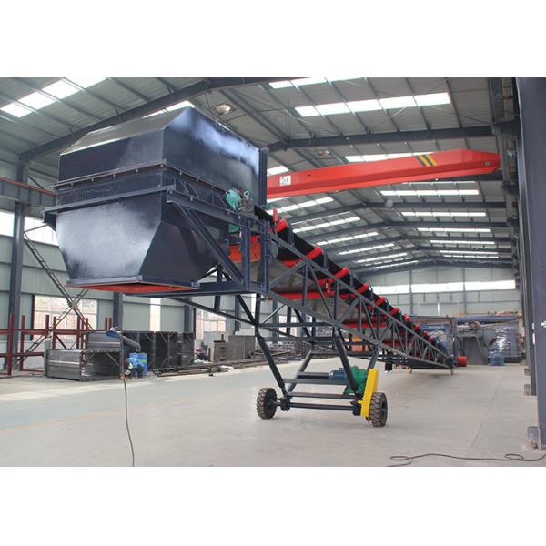Electric Mobile Belt Conveyor For Stone Gravel Coal Conveying