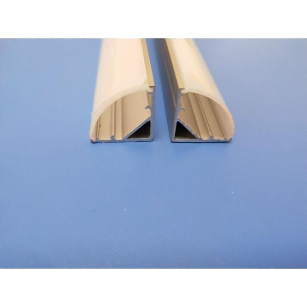 2500mmX16mmX16mm LED Aluminium Profile With PC Cover LED Strip Bracket Holder