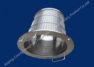 China Stainless Steel Rotary Drum Screen Filter , Wedge Wire Basket on sale