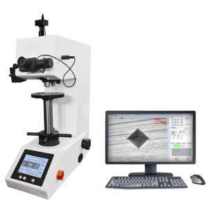 Auto Turret Digital Vickers Hardness Tester Equipment 10x 20x Objective