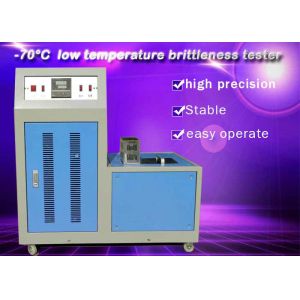 Buy cheap Low Temperature Brittleness Tester Rubber Testing Instruments High Performance product